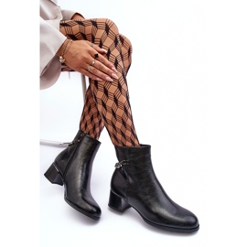 Seastar Stivali da donna a ruote basse con catena nera nero 1