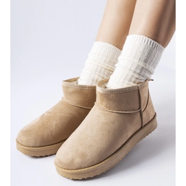 Doposci corti isolanti beige di Guglielma 1