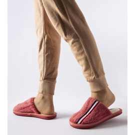 Pantofole rosa scuro 1