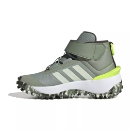 Scarpe Adidas Fortatrail El K Jr IG7265 verde 1