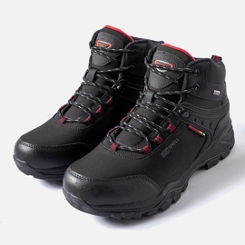 Scarpe da trekking nere da uomo nero 1