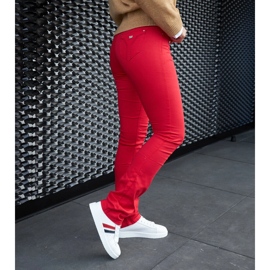 Sneakers stringate in pelle bianca 1