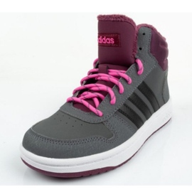 Scarpe Adidas Hoops Mid 2.0 K GZ7796 grigio 1