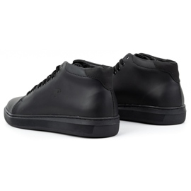Polbut Stivali isolanti in pelle da uomo 2110sw, neri nero 3