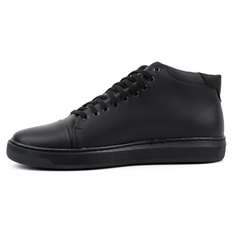 Polbut Stivali isolanti in pelle da uomo 2110sw, neri nero 1