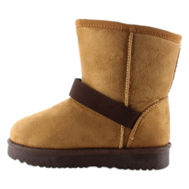 Emuski per bambini con Frędzlami K1647404 Camel marrone 1