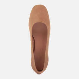Marco Shoes Décolleté in camoscio beige 2