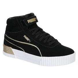 Scarpe Puma Carina Mid Sd Metal V2 W 384384-01 nero 1