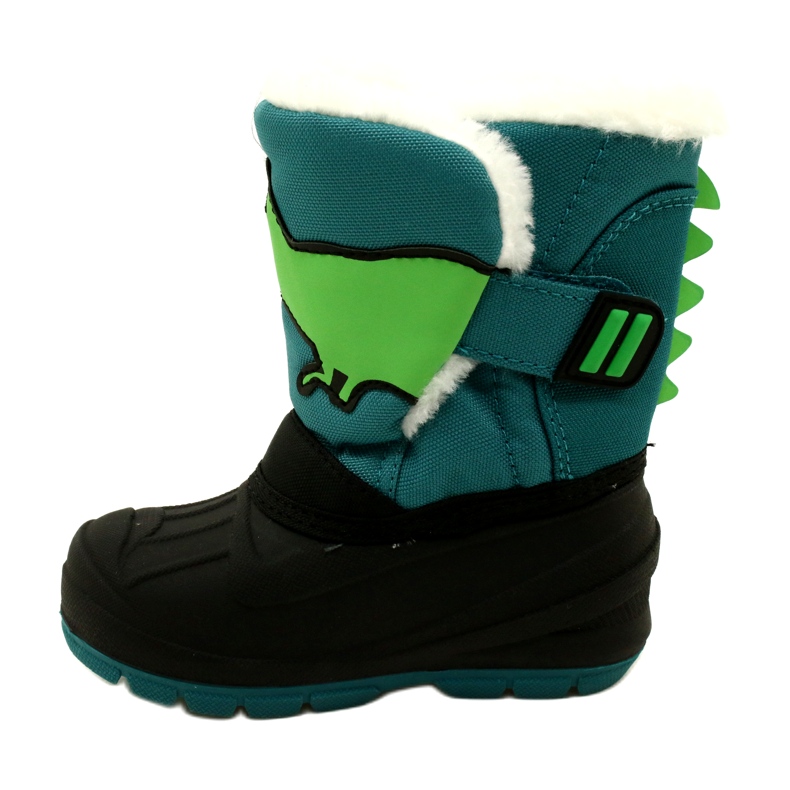 Doposci isolanti per bambini Befado 160X016 nero e verde 2