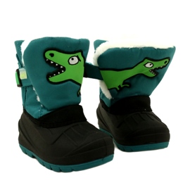 Doposci isolanti per bambini Befado 160X016 nero e verde 5