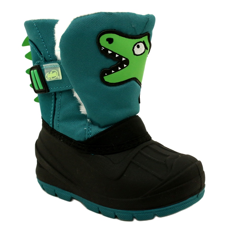 Doposci isolanti per bambini Befado 160X016 nero e verde 1
