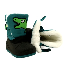 Doposci isolanti per bambini Befado 160X016 nero e verde 4