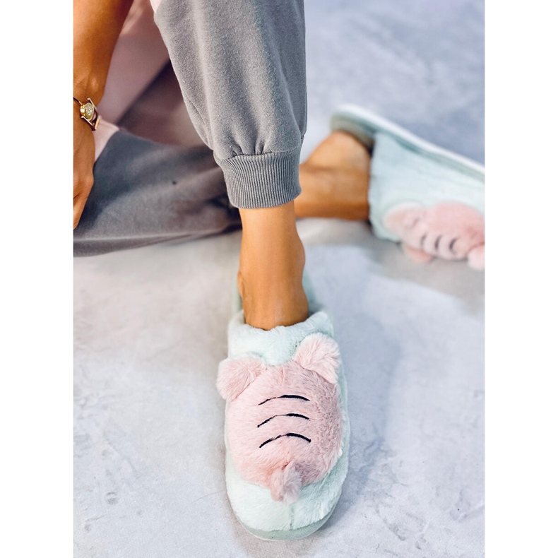 Pantofole da donna Pearl Mint verde 2