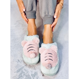 Pantofole da donna Pearl Mint verde 1