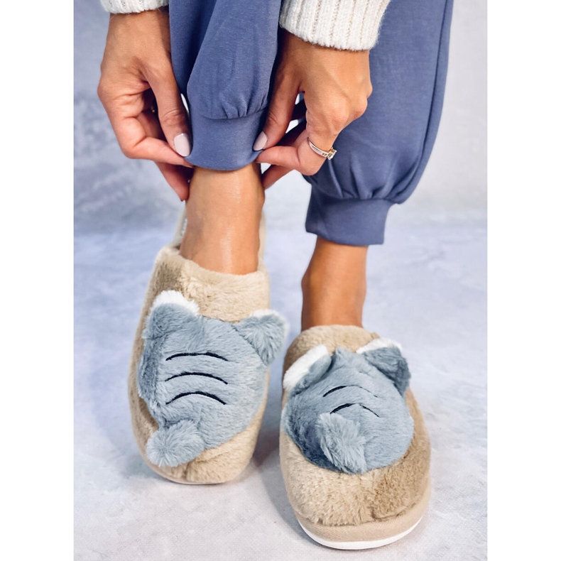 Pantofole da donna Beige Perla 1