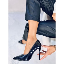 Décolleté con tacco a stiletto Lone Black nero 1