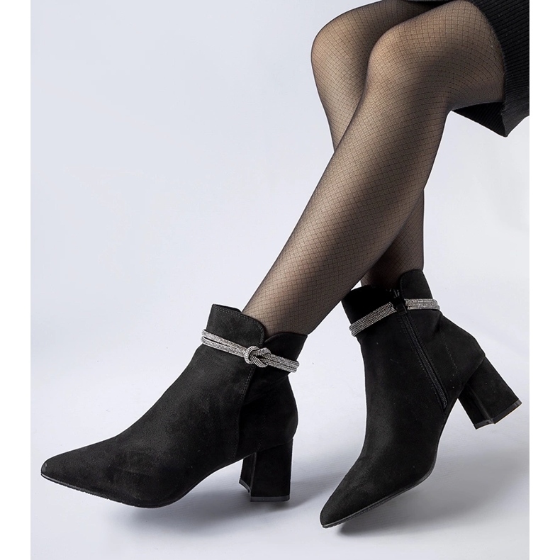 Stivaletti isolati Alba neri nero 1