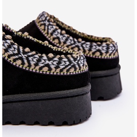 Pantofole isolanti per bambini Nero Olivane 1