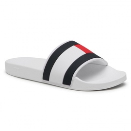 Infradito Tommy Hilfiger Essential Flag Pool Slide M FM0FM03484-YBR bianca 1
