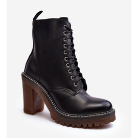 Stivaletti Stringati da Donna Neri Arove nero 2