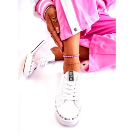 Sneakers Donna Big Star Openwork Bianco FF274024 3