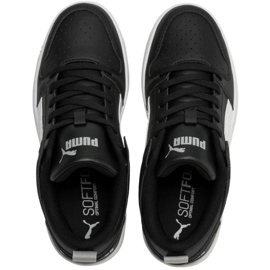 Scarpe da bambino Puma Rebound Layup Lo Sl nere 370490 02 nero 1