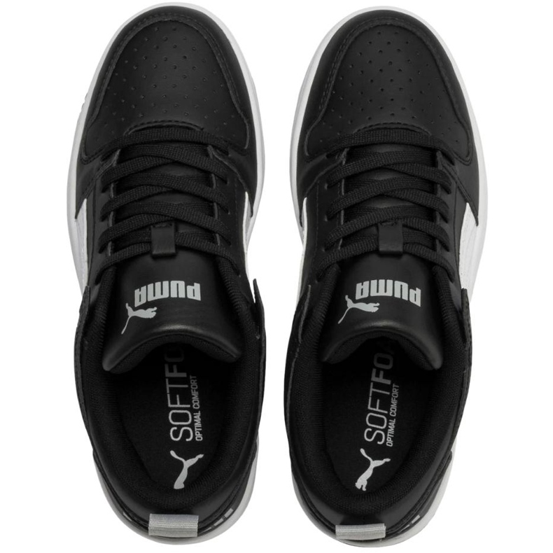 Scarpe da bambino Puma Rebound Layup Lo Sl nere 370490 02 nero 1
