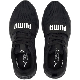 Puma Wired Run Jr. nero 374214 01 scarpe per bambini 1