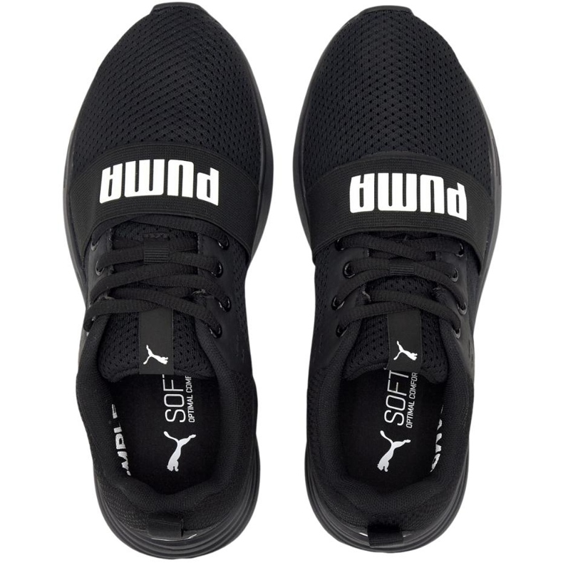 Puma Wired Run Jr. nero 374214 01 scarpe per bambini 1