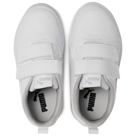 Scarpe da bambino Puma Courtflex v2 V bianche 371543 04 bianco 1