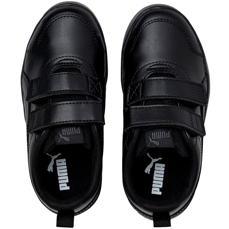 Scarpe da bambino Puma Courtflex v2 V Ps nere 371543 06 nero 1