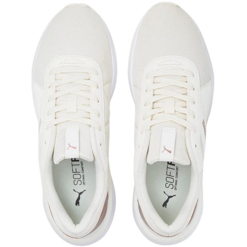 Scarpe da donna Puma Rose Raw Metallics bianche 383849 03 bianca 1
