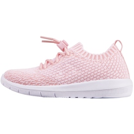 Scarpe da bambino Kappa Sneem K rosa e bianco 260967K 2110 1
