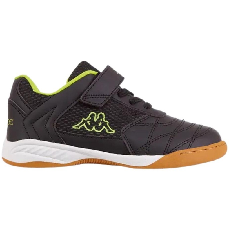 Scarpe da bambino Kappa Damba K nere e gialle 260765K 1140 nero 1