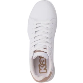 Scarpa da donna Kappa Limit bianca e beige 243049 1042 bianco 2