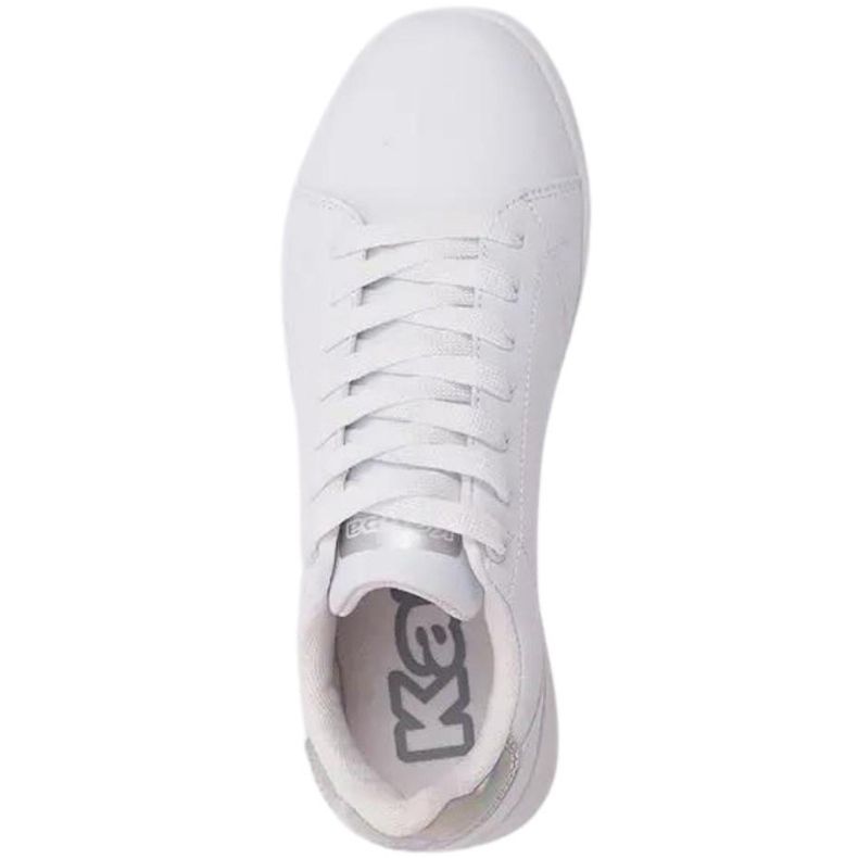 Scarpa da donna Kappa Limit bianca e argento 243049 1017 bianco 2