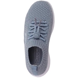Scarpe da bambino Kappa Sneem K grigio 260967K 6510 blu 2