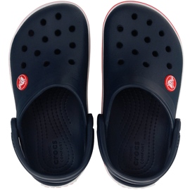 Crocs Kids Bambino Crocband Clog rosso-blu navy 207005 485 2