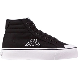 Scarpe da donna Kappa Boron MId Pf nere e bianche 243161 1110 nero 1