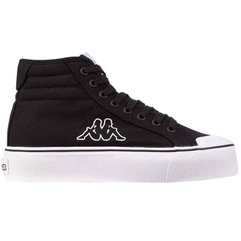 Scarpe da donna Kappa Boron MId Pf nere e bianche 243161 1110 nero 1