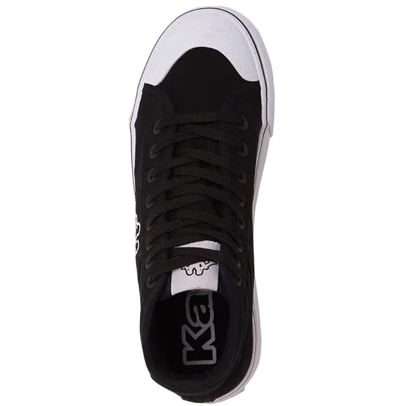 Scarpe da donna Kappa Boron MId Pf nere e bianche 243161 1110 nero 2