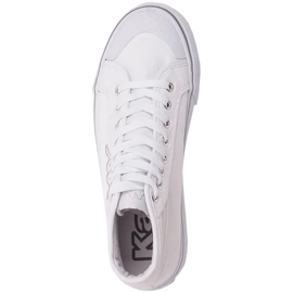 Scarpa da donna Kappa Boron MId Pf bianco-argento 243161 1015 2