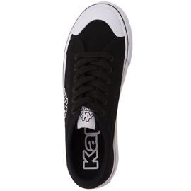 Scarpe Kappa Boron Low Pf da donna nere e bianche 243162 1110 nero 2