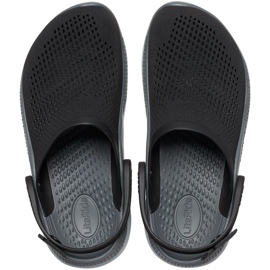 Zoccoli Crocs LiteRide 360 ​​Clog neri e grigi 206708 0DD nero 2