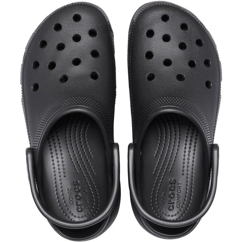 Zoccoli da donna Crocs Classic Platform neri 206750 001 2