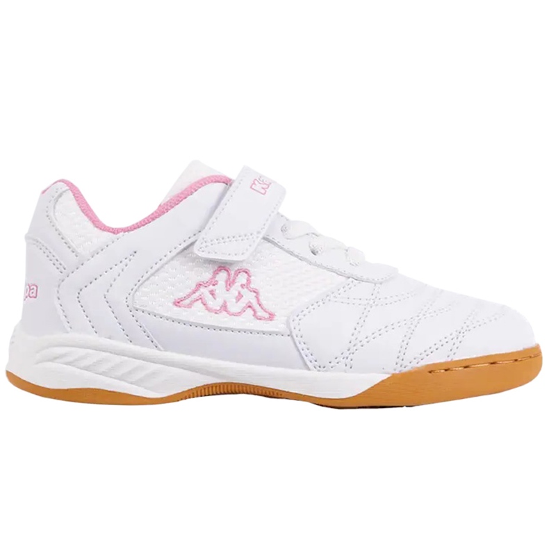 Scarpe da bambino Kappa Damba K bianco-rosa 260765K 1021 1