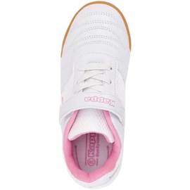 Scarpe da bambino Kappa Damba K bianco-rosa 260765K 1021 2