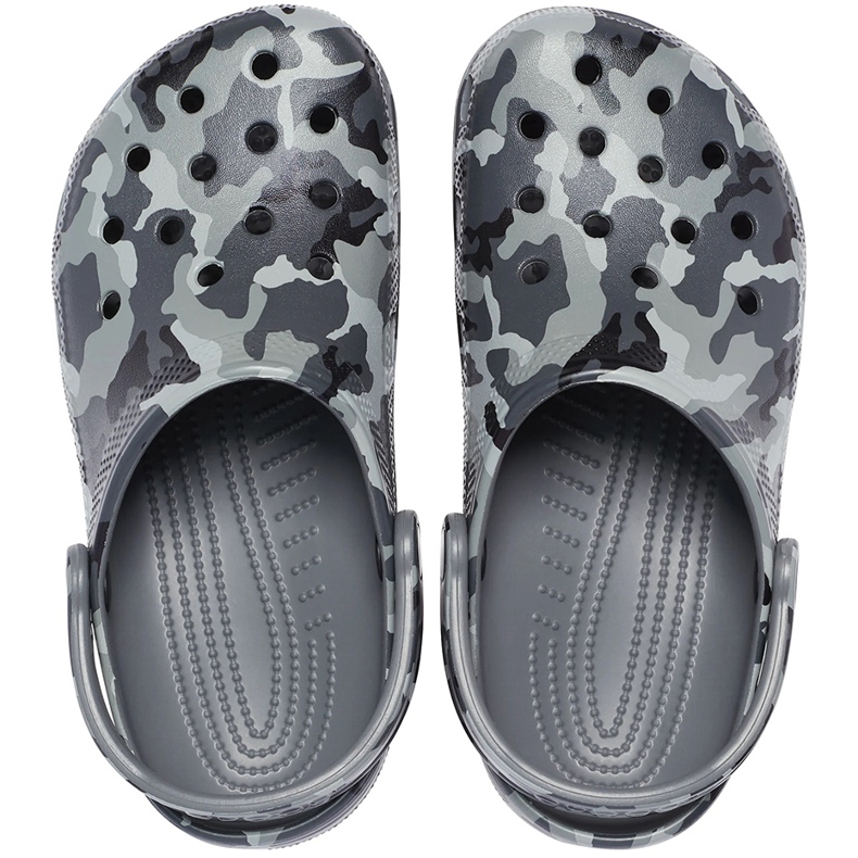 Zoccoli mimetici Crocs Classic Print Camo - grigi 206454 0IE grigio 2