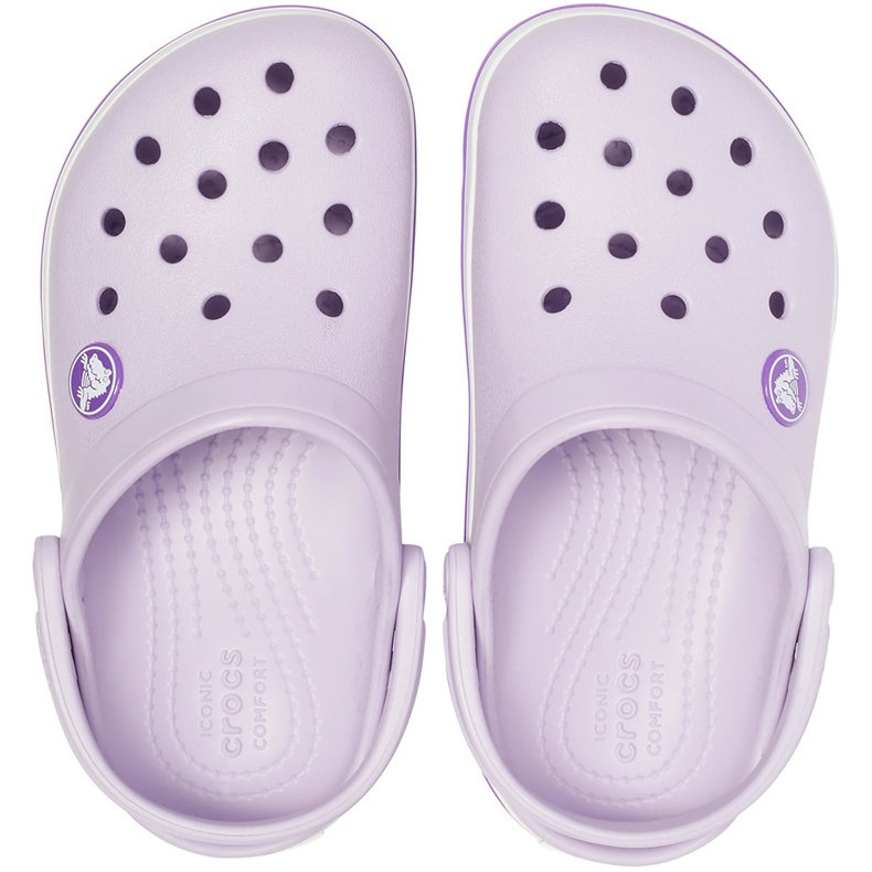 Crocs Kids Bambino Crocband Clog lavanda 207005 5P8 2