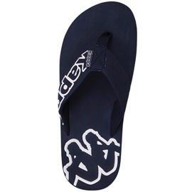 Ciabatte da uomo Kappa Aryse blu navy e bianche 243111 6710 2